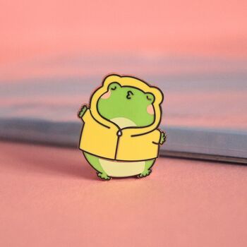 Kissing Frog Enamel Pin, 5 of 5