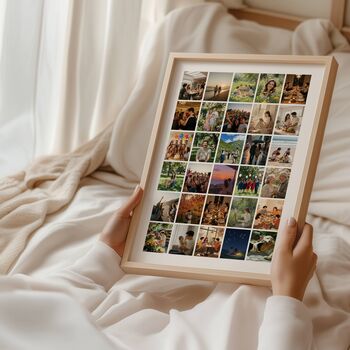 Personalised 30 Photo Collage Print, 7 of 8