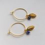 Lapis Lazuli And Leaf Jewellery Set, thumbnail 7 of 7