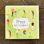 Golf Happy Birthday Card, thumbnail 3 of 5
