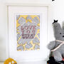 'I Love You With My Whole Heart' Illustrated Print, thumbnail 3 of 4