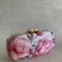 Pink Floral Handcrafted Clutch Bag, thumbnail 7 of 10