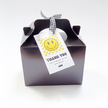 Personalised Party Bag With Smiley Face Label, 3 of 5