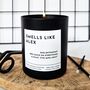 Personalised Name Birthday Candle With Message, thumbnail 1 of 9