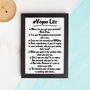 Hashtag Vegan Life Print Quotes About Being Vegan, thumbnail 2 of 2