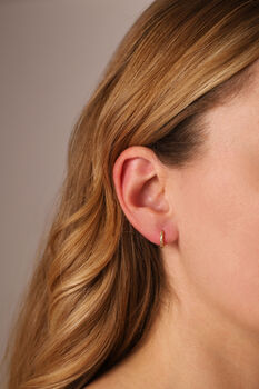 Mystic Huggie Hoops, 4 of 4