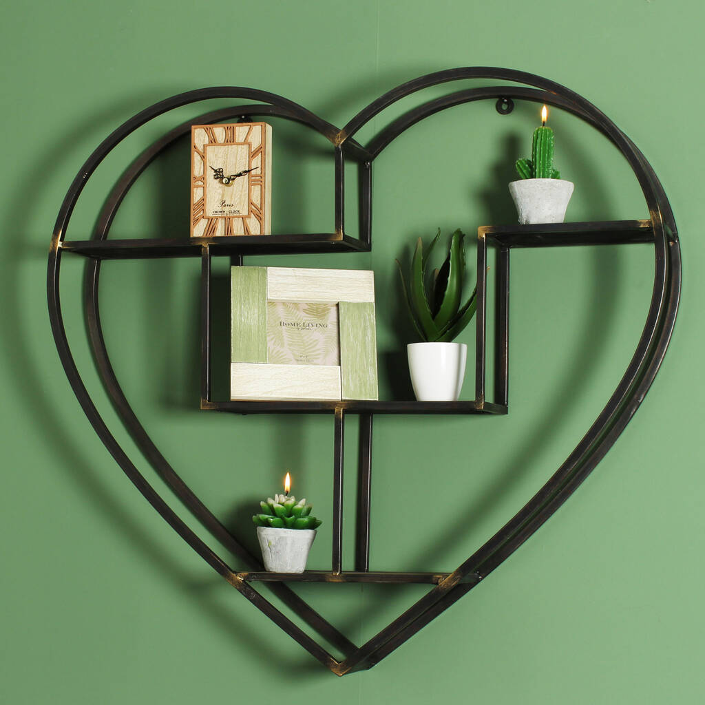 Heart Shelf By Blackdown Lifestyle