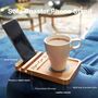 Personalised Sofa Coaster Phone Stand, thumbnail 3 of 12