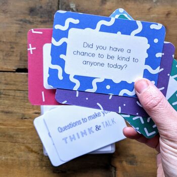 30 Family Question Cards To Make You Think And Talk By Creative And ...