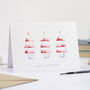 Coastal Christmas Trees Card, thumbnail 1 of 4