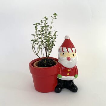 Christmas Santa Claus Planter, 3 of 4