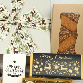 Large Christmas Hamper Filled With Luxury Chocolate Treats. The Perfect Festive Gift, 3 of 4