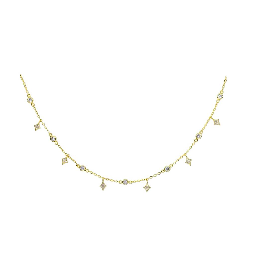 Dainty Diamond Necklace