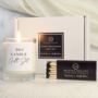 Mum And Dad Christmas Gift Parents Personalised Christmas Candle, thumbnail 3 of 5