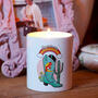 Personalised Cowgirl Zodiac Candle, thumbnail 2 of 5