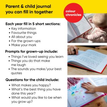 Baby's 1st Christmas Gift Childhood Memory Journal Yellow, 6 of 9