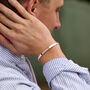 Personalised Mens Sterling Silver Bangle, thumbnail 3 of 7