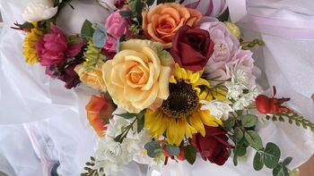The Florence Colourful Vintage Bridal Bouquet, 8 of 10
