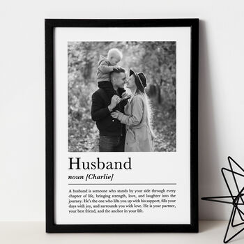 Personalised Husband Print, Gift For Husband, 2 of 6