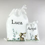 Personalised Easter Gift Bag Easter Flowers, thumbnail 1 of 2