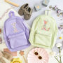 Liberty Of London Initial Children's Backpack Purple, thumbnail 3 of 8
