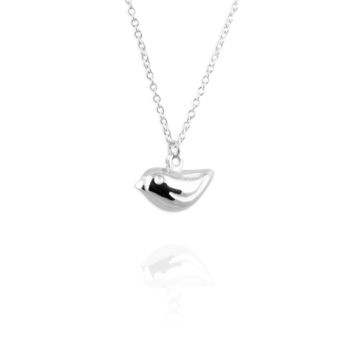 Personalised Tiny Bird Necklace, 2 of 6
