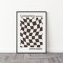 Checkered Comparison Destroys Personality Quote Print, thumbnail 4 of 4