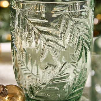Set Of Four Laurier Green Tumblers, 5 of 5