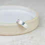 Sterling Silver Birthstone Toe Ring, thumbnail 3 of 8