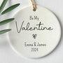 Personalised Valentines Ceramic Keepsake, thumbnail 1 of 2
