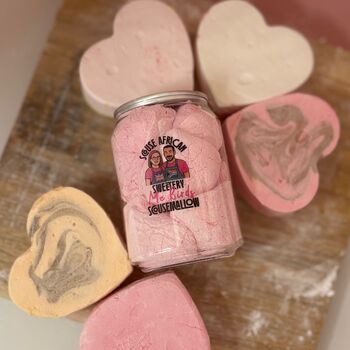 Pink Candyfloss Marshmallow Gift Can | Personalised Sweet Treat | Valentines Day Edition, 2 of 9