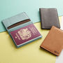 Personalised Leather Passport Holder, thumbnail 4 of 12