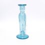 Recycled Glass Candle Stick 22cm Tall, thumbnail 4 of 5