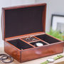 Personalised Leather Jewellery Box For Him, thumbnail 8 of 11
