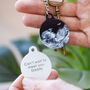 Father's Day Baby Scan Personalised Keyring, thumbnail 3 of 8