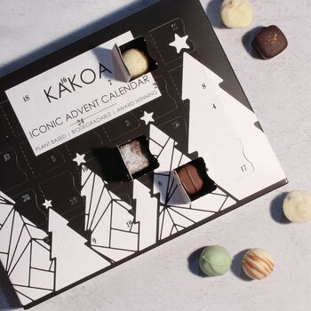 Iconic Vegan Premium Chocolate Advent Calendar, 2 of 4