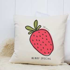 the strawberry cushion