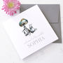 Personalised New Baby Bunny Card, thumbnail 2 of 3