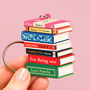Personalised Books Keyring For Mum, thumbnail 1 of 8