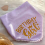 Gold Birthday Dog Bandana, thumbnail 5 of 7