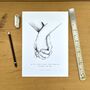 'My Favourite Place To Be' Hand Illustrated Print, thumbnail 1 of 8