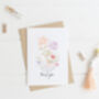 Floral Thank You Card Pack, thumbnail 2 of 3