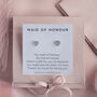 Maid Of Honour Earring Studs, thumbnail 4 of 5