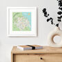Map Of Yorkshire Print By Hilary Yafai, thumbnail 2 of 8