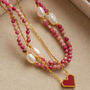 Sweetheart 18ct Gold Plated Necklace Set, thumbnail 1 of 9