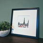 Paris Rooftops Signed And Limited Print, thumbnail 1 of 6