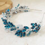 Turquoise Crystal Crown, thumbnail 2 of 3