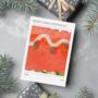 Set Of Four Christmas Song Illustrated Greetings Cards, thumbnail 3 of 5