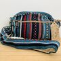 Mini Striped Bohemian Shoulder Bag, thumbnail 7 of 12