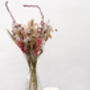 Dried Flower Bouquet Antique Pink, thumbnail 2 of 3